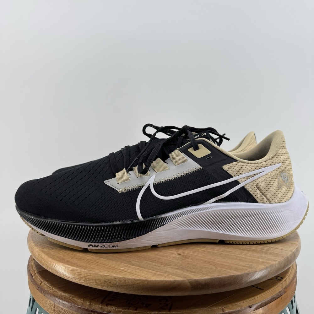 Colorado Buffaloes‎ Nike Air Zoom Pegasus 38 PRIME DJ0820-001 Men's 14 SKO BUFFS